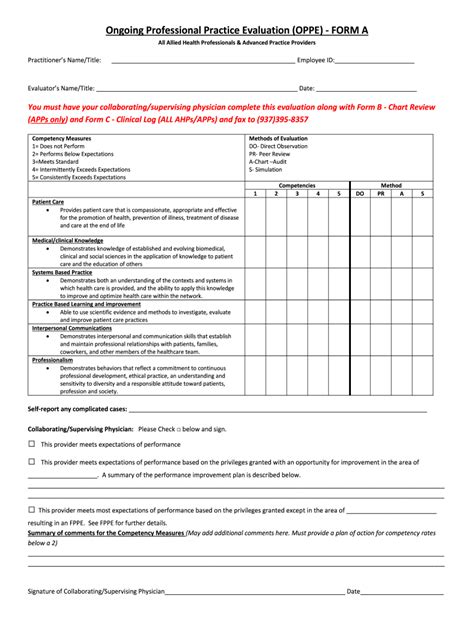 Health Professional Evaluation .